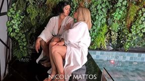 gozei com a loira safada milf
