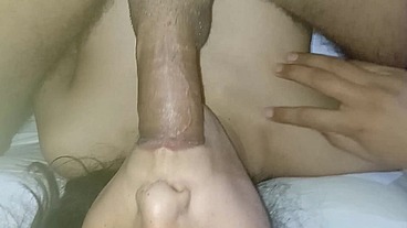 Cum In Mouth Complition Indian Bhabhi Desi cock sucking like she got sweet candy