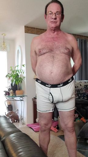 Daddy White Underwear