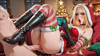 Christmas Step Fantasy in Animated Cartoon Style