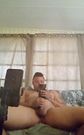 Hot Latino Thug Jerking Off In The Living Room and Filming Himself