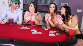 Taking All Bets and Fucking Hard in a Wild Gangbang with Multiple Cocks.