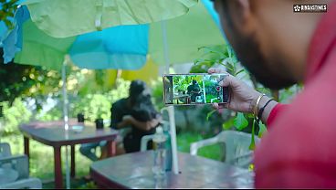 Desi Indian Boy friend &amp_ Girl friend Outdoor sex turns into A Hardcore Threesome with a Stranger Guy ( Hindi Audio )