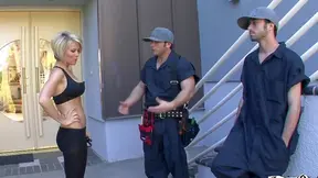 Blonde Kayla Synz Gets Rough Anal Dicking While Wearing Lingerie