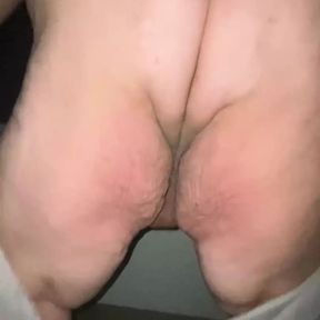 Bbw Ass Spreading Towel Drop