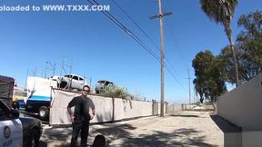 Sheena Ryder is a dirty cop that gets fucked by three BBC