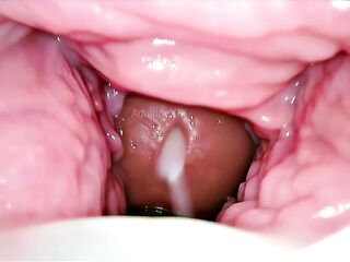 Cum Inside Me Over and Over! Camera inside Twat Creampie Cervix POV
