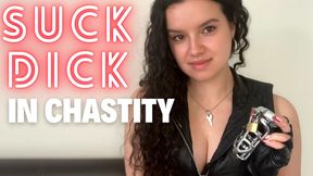 Suck Dick in Chastity