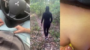 risky out-door sex is fun- compilation
