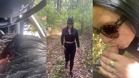 risky out-door sex is fun- compilation