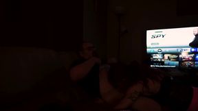 Crossdressing Sissy Twink Worships Daddys Cock &amp;amp; Body &amp;amp; Deepthroats Until Cumshot On Ass