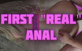 First Real Anal Fucking Kali Grace's Amateur Ass