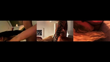 Shemale Vanessa Rafaella - Sexy Livestream with hot couple ( part 2 )