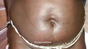 ebony babe massaged and fucked by a tricky masseur