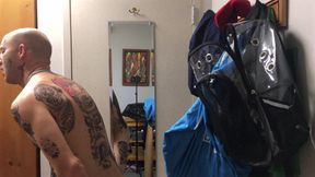 Face Tatted Masturbator