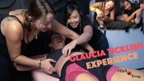 Milf Glaucia tickling - Foot tickling, Bondage tickling, tickled by two, mil tickling, foot fetish, lesbian tickling, armpits tickling