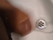 Paja en el baño