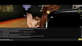 YASS DMV – Hot 3D Anime Chick Gets Fucked In Intense IMVU Game Session
