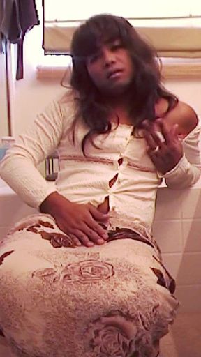 Vintage JhazmeenaCD Obsessed With Her Dildo