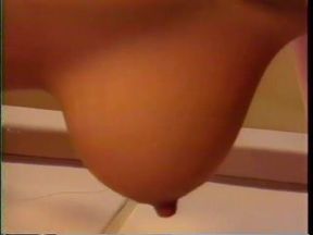 Gorgeous cutie moans as a huge pole penetrates her wet twat