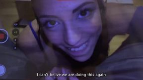 Too-sexy-to-handle Latina ends up getting fucked due to Airbnb mix-up
