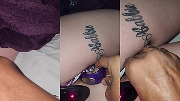 Snowbunniebaddie Anal plug with laser and Dual