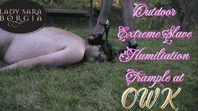 Outdoor Extreme Slave Humiliation Trample at OWK (720p)