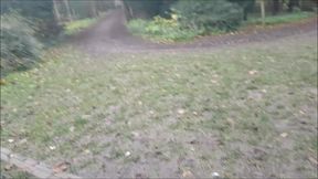 Amateur MILF gets naughty in the British countryside