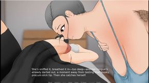 Plowed 1 : sexy grandma piss and teasing  grandson and shower with grandson