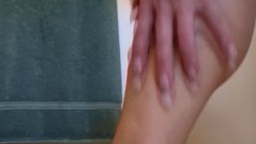 Lotion Massage and Standing Barefoot Flex