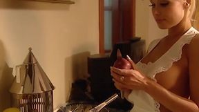 This Slutty Waitress Undresses for You