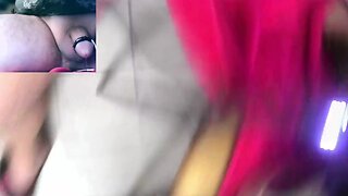 Big cock amateur straight guys bareback e-stim session with lots of pre-cum and huge cumshot