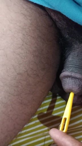Small Penis Hole Plastic Rod Inside