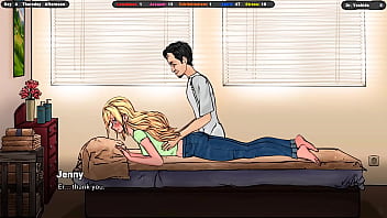 A lecherous masseur seduces shy Jenny and wants to turn her into a slut.