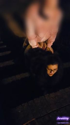 FUCKING SARAHKITTY OUTSIDE ON STAIRS AFTER HER NIGHT OUT