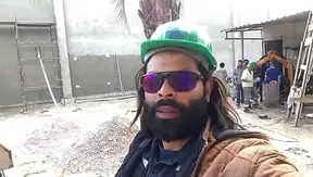 Hot Hard-On Under Pressure: Carpenter Gets Banged Against Workshop Walls – GayPornHub 18+