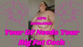 Your Horny SSBBW Rachel Girlfriend Needs Your Big Fat Cock MP4 1920x1080