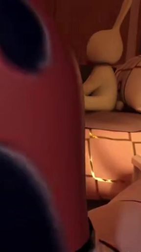 giantess  3d fnaf by ch21   Clip 1