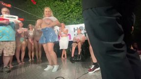 Exciting Wet T-Shirt Contest at the Pool Party with Blake Blossom, Summer Vixen, and Rissa May!