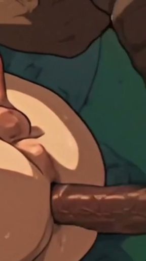Interracial Anal at the Gym Compilation Cartoon Hentai Animation   Clip 1