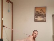 Pet Boy on a Leash 1