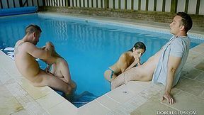 Swinging By The Pool - Clea Gaultier - Jessa Rhodes