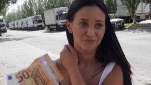Public Pick Ups - Teen Gina Ferocious handjob in the street