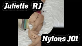 Juliette_RJ JOI on back-seamed sheer nylons - FOR MOBILE DEVICES USERS - JOI - BACK SEAMED NYLONS - FULL BODY - CUM COUNTDOWN