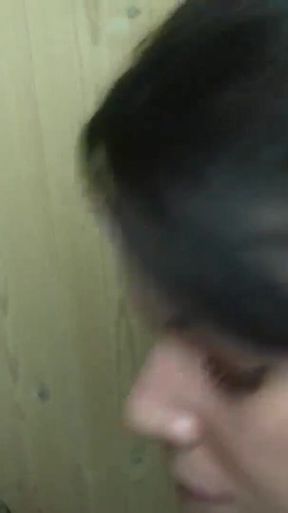 Bitch chained ready made in the toilet