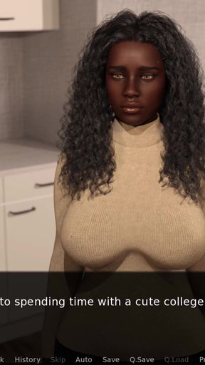 Baking with Chocolate 1 Moved to a Town with Allot of BBW