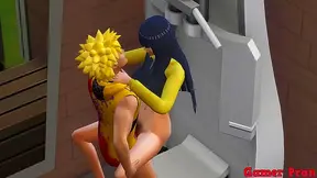 Hinata Tempts Naruto with Forbidden Desires in Hot Ninja Encounter