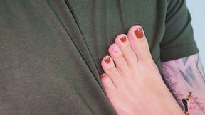 Foot gagging, part 1, by Jeniffer Carter, PocaH and Slave, FULL HD