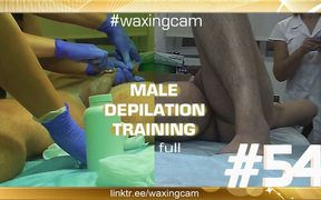54 Male Depilation Training