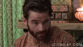 Hairy hunk Max Sargent pounding knowledgeable homosexual